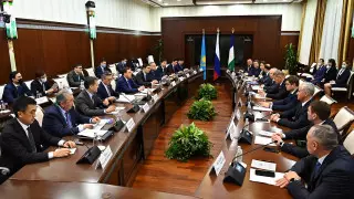 Мамин провел переговоры с главой Башкортостана