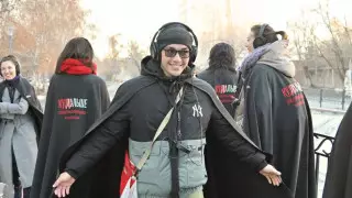 Участников аудиоспектакля задержала полиция Алматы