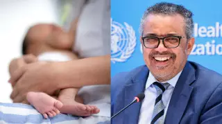 Казахская келин главы ВОЗ родила сына