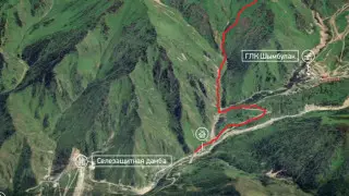 Ущелье Горельник - ущелье Сарысай - Сарысайский хребет