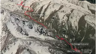 Альпинистский лагерь "Туюк-Су" - Мынжилки - Т1