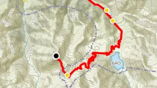 BS 28 - ГЭС-1 - Большое Алматинское озеро - перевал Жусалы-Кезень - Большой Алматинский пик