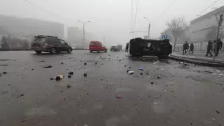 В Алматы начали уборку мусора после беспорядков