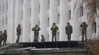 Штурм здания ДП Алматы был четко спланирован - Азирбек