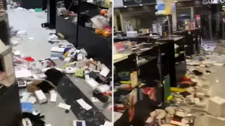 Как мародеры грабили ЦУМ в Алматы, рассказала продавщица