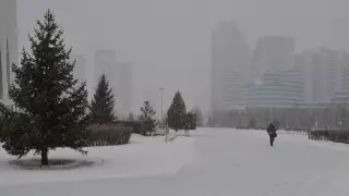 Сильный ветер и осадки прогнозируют на выходные в Казахстане