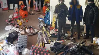 Мародер с арсеналом оружия задержан в Алматы - полиция