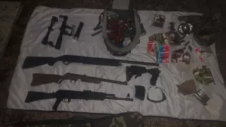 Рецидивист задержан с похищенным оружием в Алматы