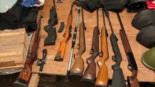 Тайник с похищенным оружием и боеприпасами обнаружили в Алматы