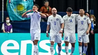 Лидер сборной Казахстана о вылете в 1/4 Евро: "Нет слов. Мы этого не заслужили"