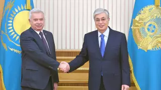Токаев принял президента "Лукойла" Вагита Алекперова