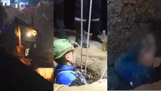 В Марокко четыре дня пытаются спасти мальчика, упавшего в колодец