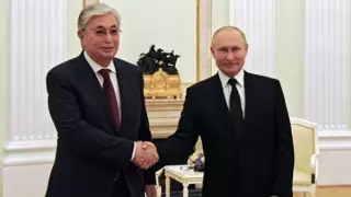 Опубликован видеообзор рабочего визита Токаева в Москву