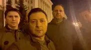 Зеленский записал видео, подтверждающее местонахождение властей в Киеве