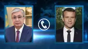 Токаев поговорил по телефону с Макроном