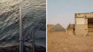 В Мангистау снова зафиксировали слив неизвестных веществ в Каспий