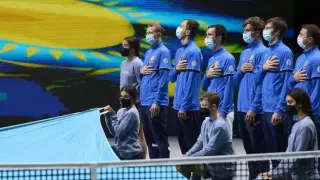 Сотворим историю? Казахстанские теннисисты начинают новый поход за Кубком Дэвиса