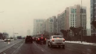 Метель накрыла Нур-Султан