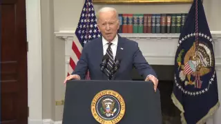 Запрет на поставку долларов и на импорт алкоголя, алмазов и морепродуктов из России. Байден объявил о новых санкциях