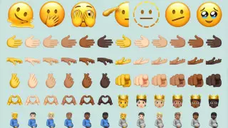 Apple представила новые эмодзи