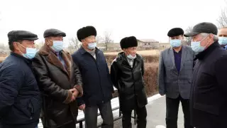 О чем спрашивали Бердибека Сапарбаева на встречах с населением