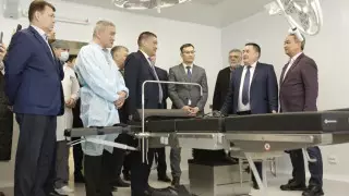 "Самрук-Қазына" поддержал строительство медицинского центра в Жанаозене