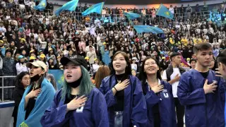 Молодежное движение "Жаңа Қазақстан" выступило в поддержку Токаева