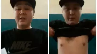 Порезал живот в знак протеста: видео с осужденным прокомментировали в прокуратуре ЗКО