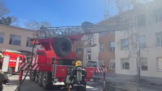 5 детей доставили в больницу из-за пожара в школе в Павлодаре