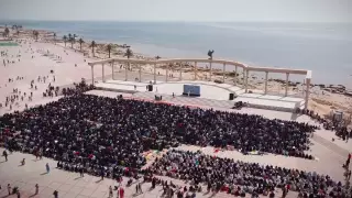 Массовый обряд вызова дождя провели в Актау