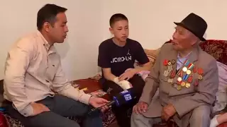 Воевавший с японцами 99-летний фронтовик живет в Алматинской области