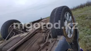 4-летний ребенок погиб в аварии на автодороге Уральск - Атырау