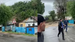 Момент схода смертельного оползня в Текели попал на видео