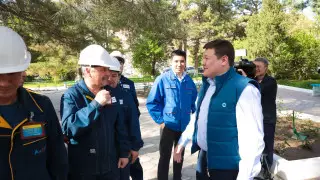 Партия Amanat проводит встречи в поддержку референдума в Конаеве