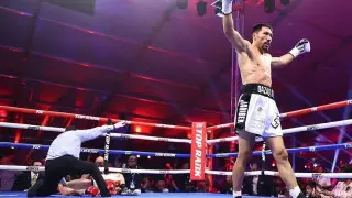 Алимханулы захотел стать легендой бокса и повторил за Мухаммедом Али