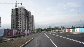 Завершилась пробивка улицы Ауэзова в Алматы