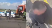 Драка с полицейскими в Нур-Султане: водителя КамАЗа проверят на вменяемость