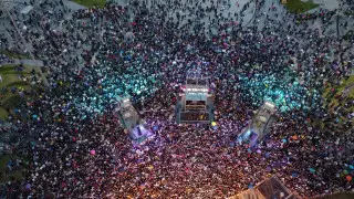 Amanat провел Open air в столице к 30-летию госсимволов