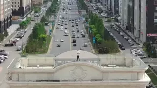 "Небесная красота". Нур-Султан сняли с необычных ракурсов