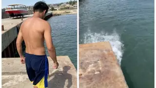 Видео последнего прыжка студента для ролика в TikTok появилось в Сети