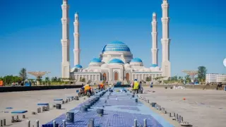 Кадры нового общественного пространства показали в столичном акимате