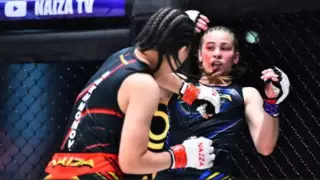 Сестра Шавката Рахмонова выиграла третий бой в профессиональном ММА