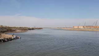 Новую дамбу размыло в Костанайской области