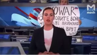 Ворвавшаяся в эфир экс-редактор Первого канала уволилась из Die Welt