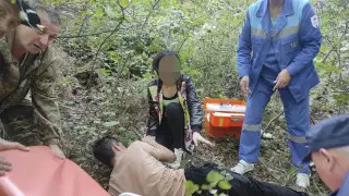 Астанчанин сорвался с горы в Боровом