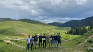 15 иностранных туристических компаний посетили знаковые места Алматинской области