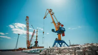 Актауский морпорт получил "зеленый" сертификат ОБСЕ