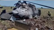 14 человек погибли при крушении военного вертолета в Мексике