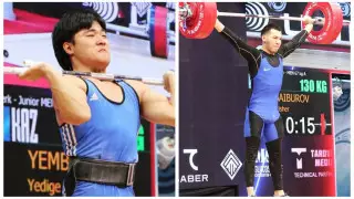 Два казахстанских штангиста стали чемпионами Азии