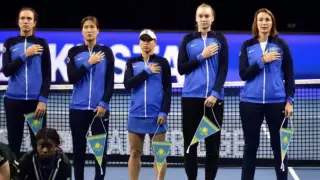 Молодой состав и подача за 200 км/ч. Чем отметилась сборная Казахстана на ЧМ в Глазго